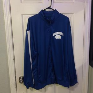 California Logo Blue and White Jacket